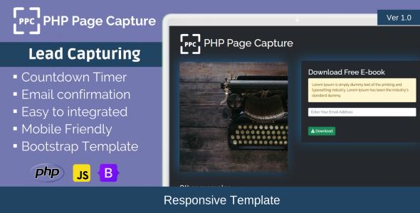 PHP Page Capture